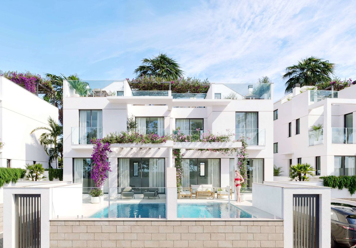 Luxury townhome with pool at Alma Residences