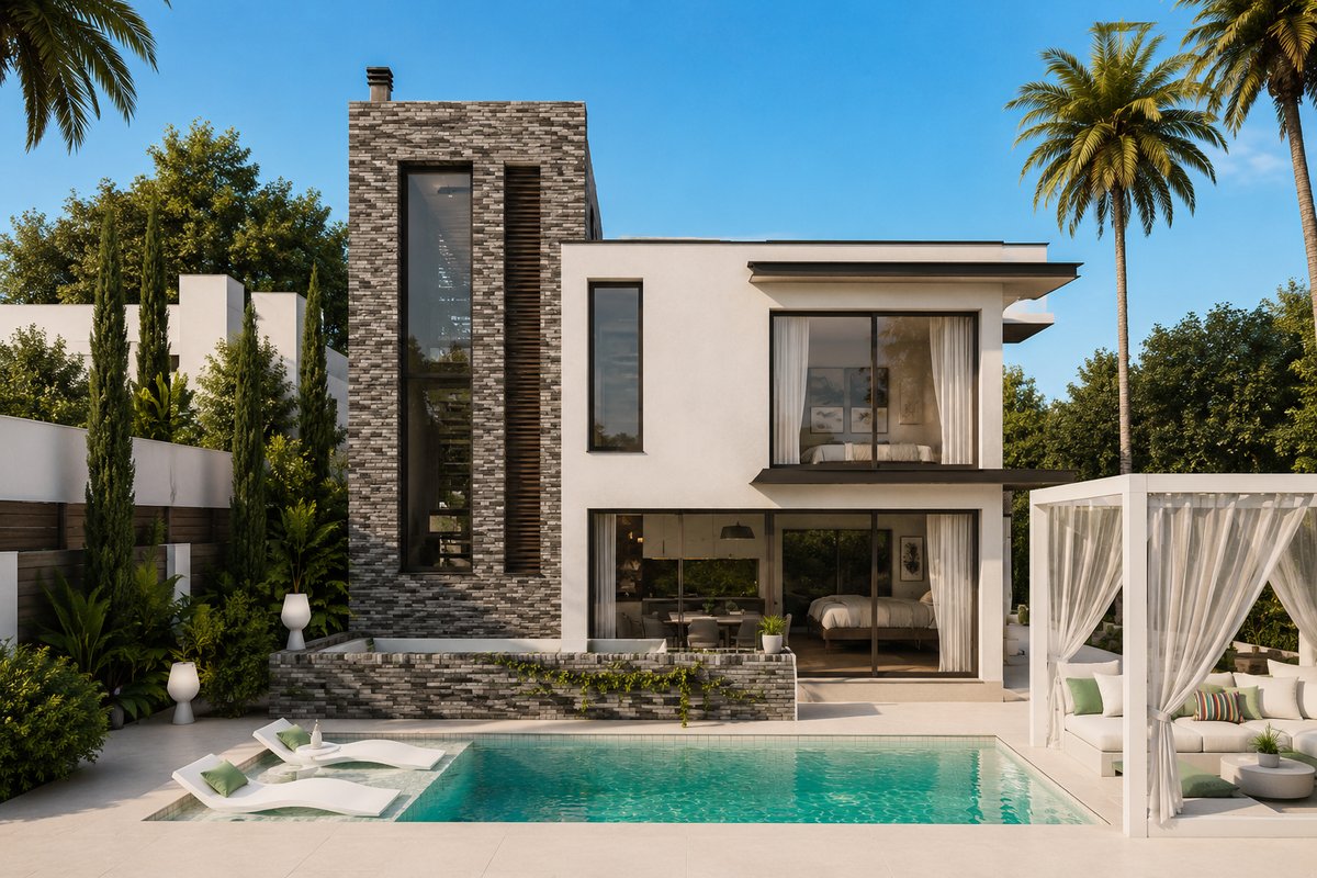 Luxury single family home with pool — Alma Villas, Nerja